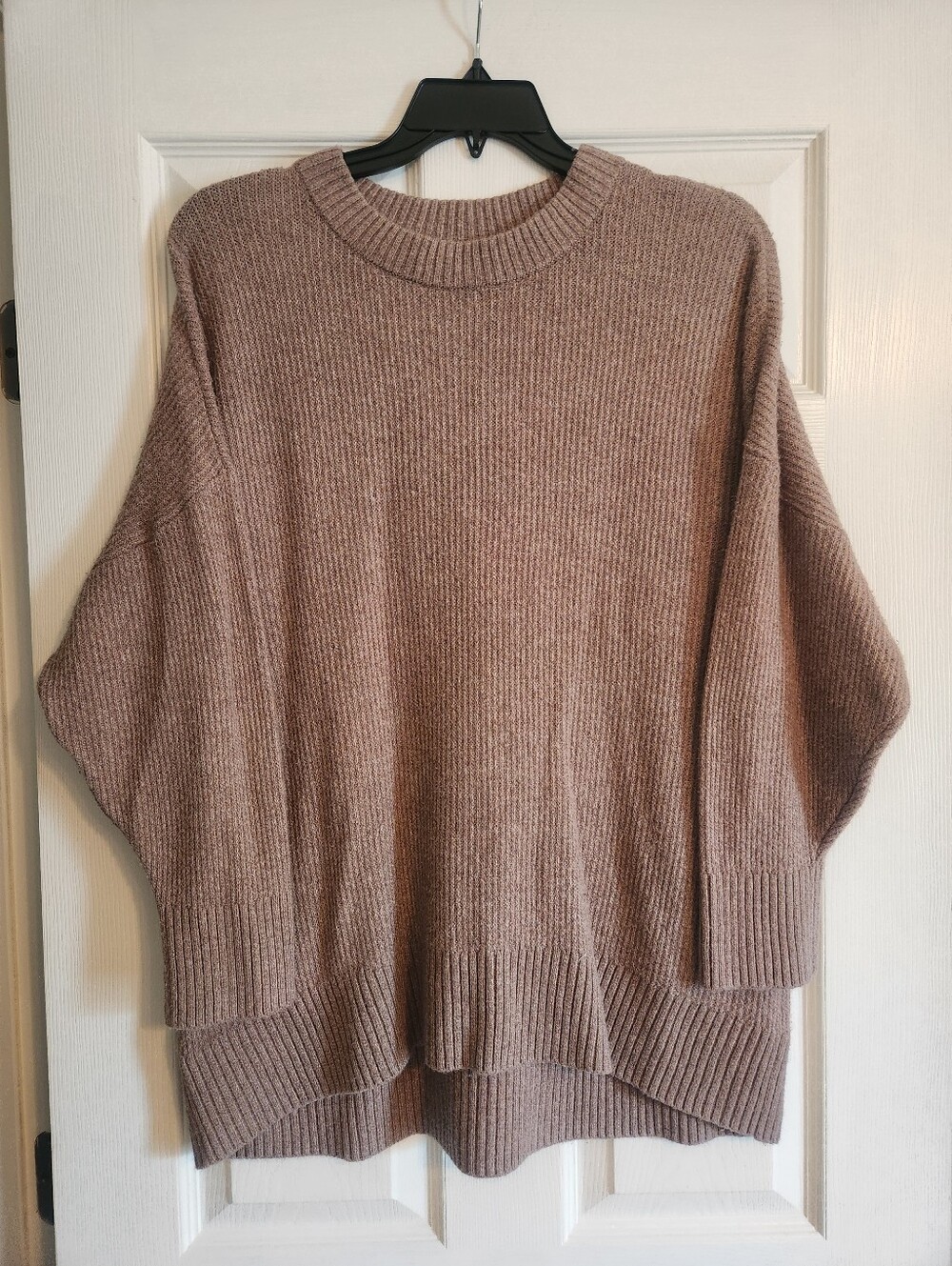 Taupe Crew Neck Sweater